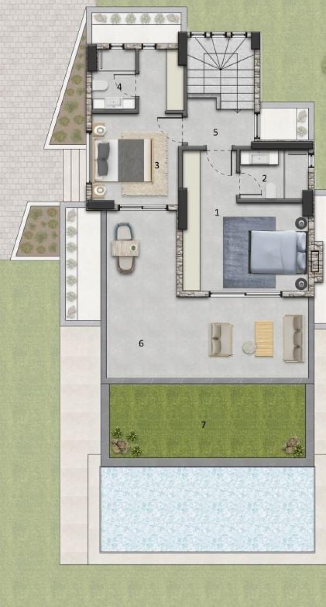 Вилла 4+2 в Бодрум