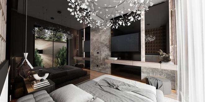 Вилла 3+1 с видом на море в Бодрум