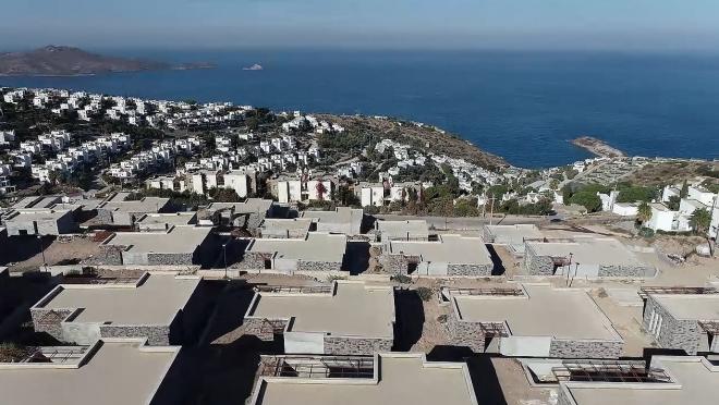 Вилла 3+1 с видом на море в Бодрум