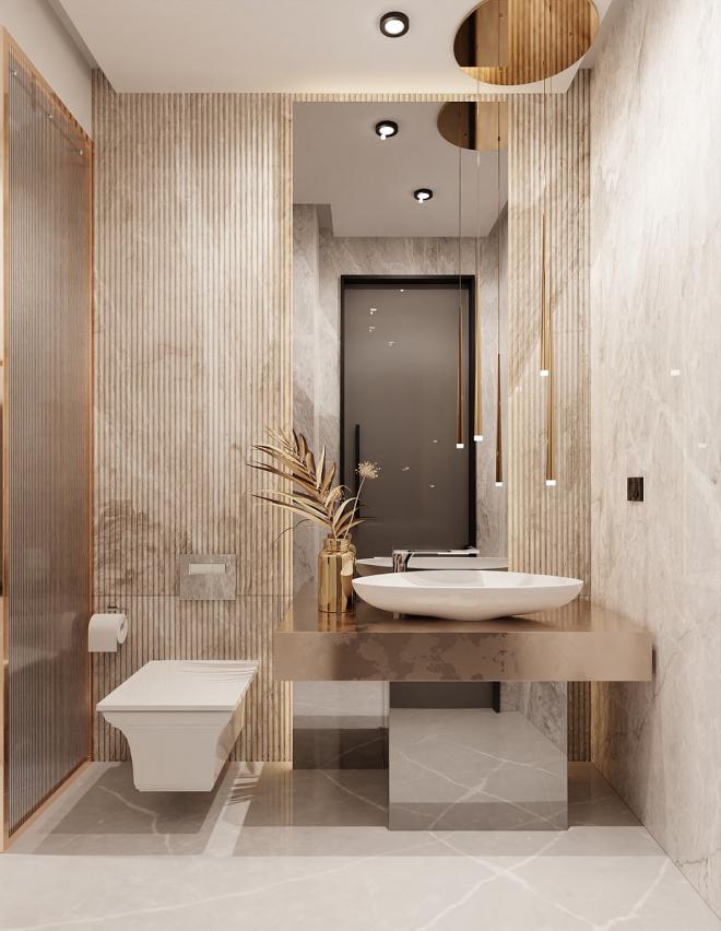 Вилла 3+1 с видом на море в Бодрум