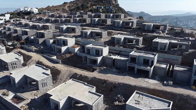 Вилла 3+1 с видом на море в Бодрум