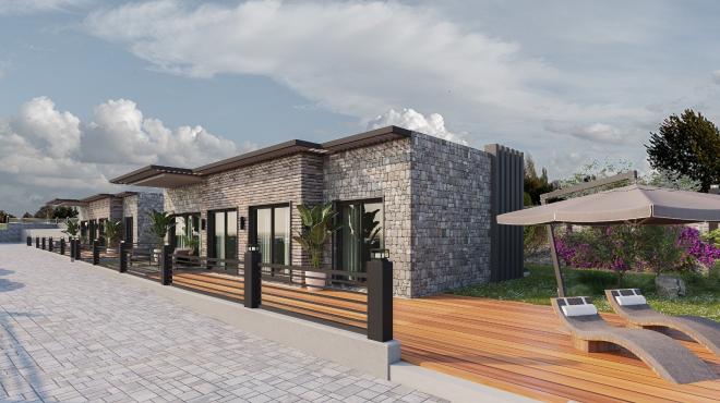 Вилла 3+1 с видом на море в Бодрум