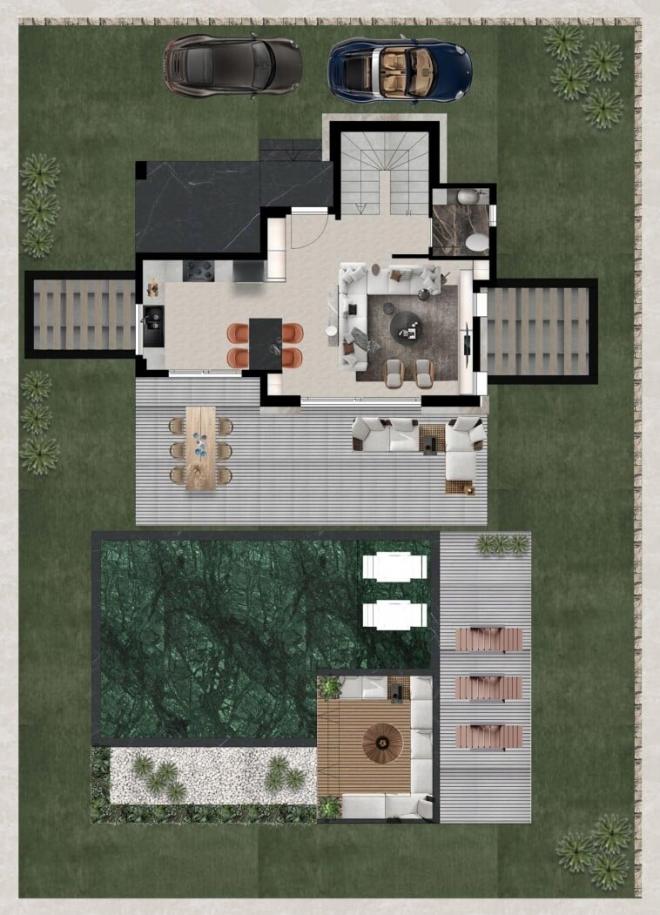 Вилла 4+1 в Бодрум