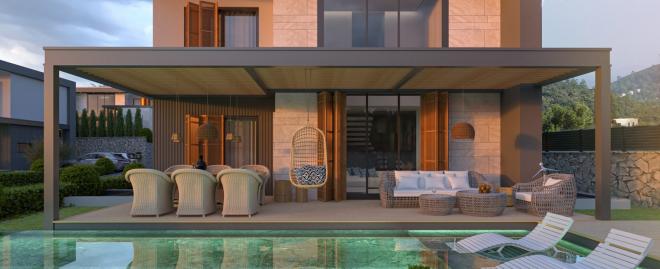 Вилла 4+1 в Бодрум