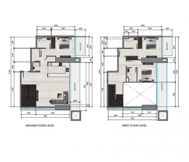 Дюплекс 3+1 в Дубай