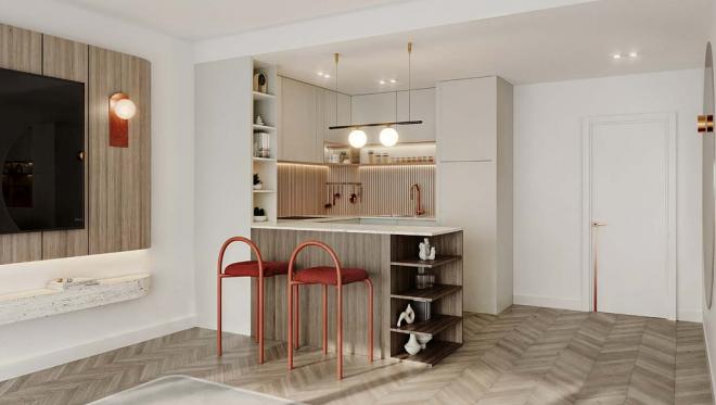 Квартира 0+1 в Дубай