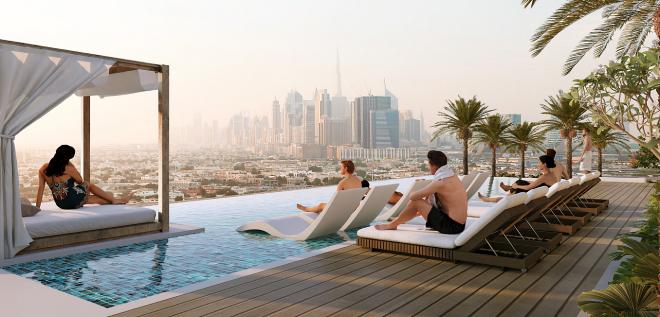 Квартира 0+1 в Дубай