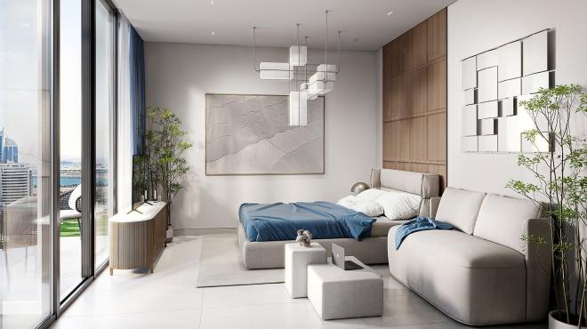 Квартира 0+1 в Дубай