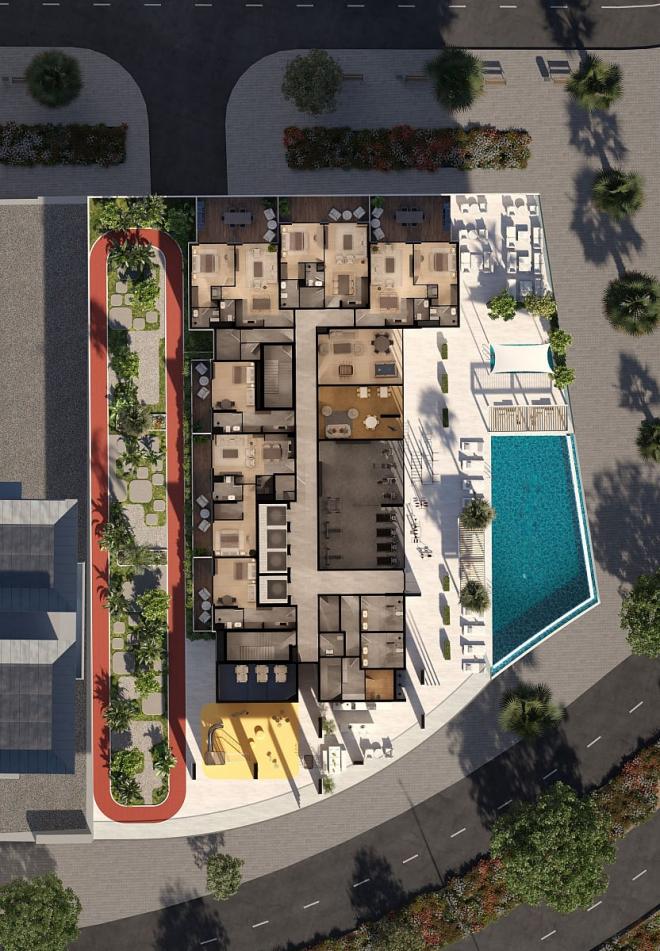 Квартира 1+1 в Дубай