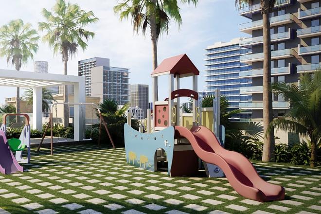 Квартира 1+1 в Дубай