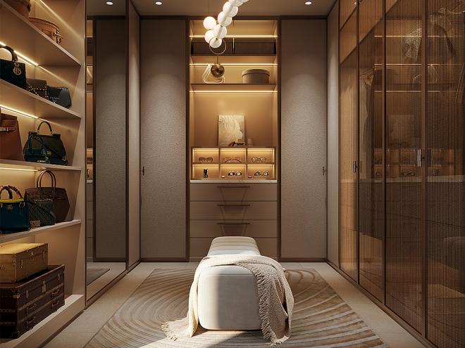 Дюплекс 5+1 с видом на море в Дубай