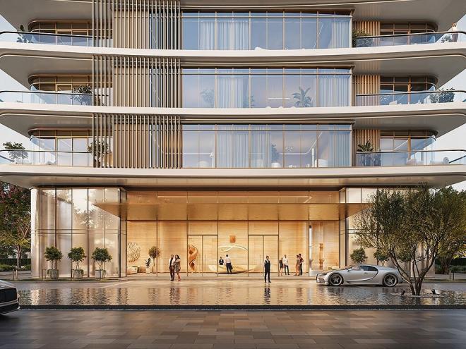 Дюплекс 5+1 с видом на море в Дубай