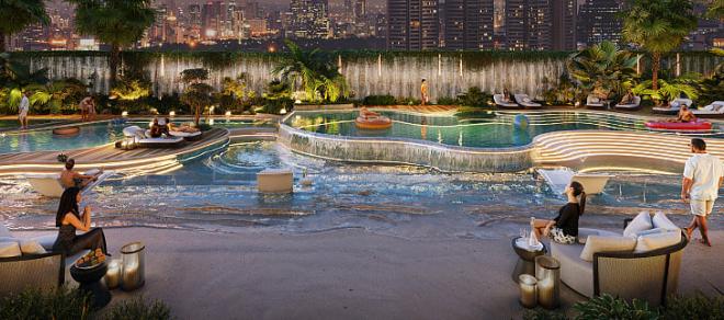 Пентхаус 2+1 в Дубай