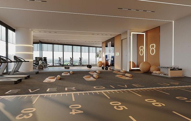 Квартира 1+1 с видом на море в Дубай