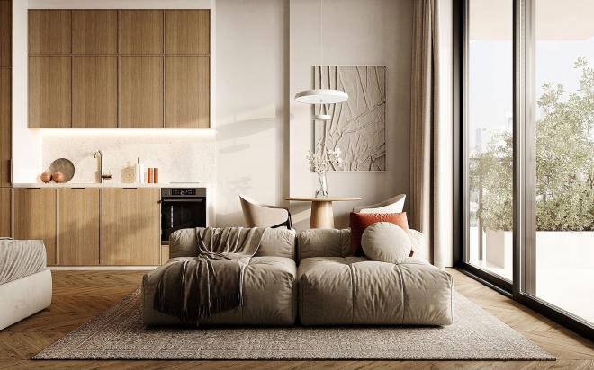 Квартира 2+1 в Дубай