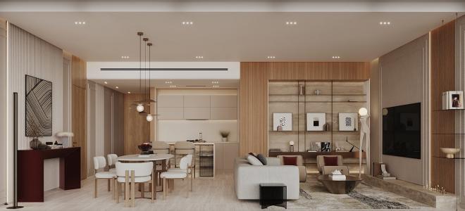 Квартира 3+1 в Дубай