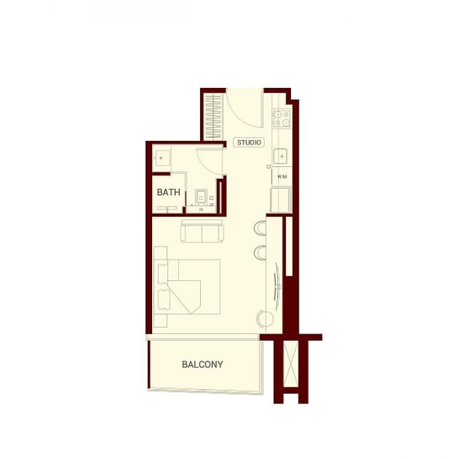 Квартира 3+1 в Дубай