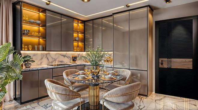 Квартира 3+1 в Дубай