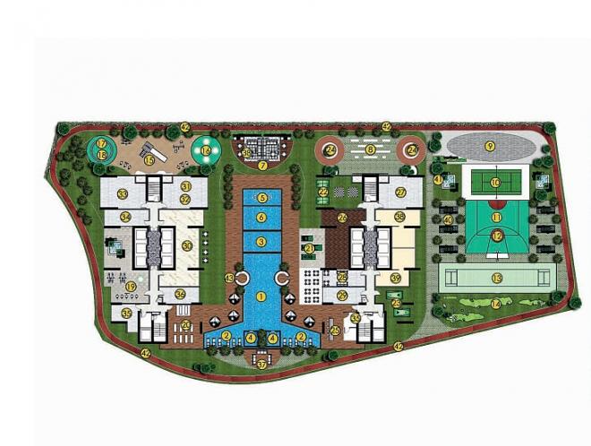 Квартира 3+1 в Дубай