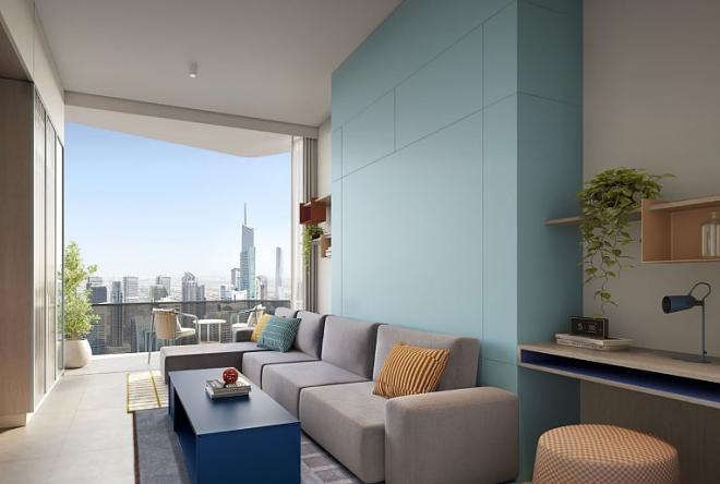 Квартира 0+1 в Дубай