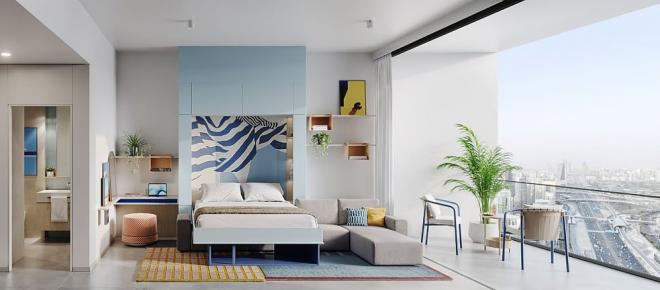 Квартира 0+1 в Дубай