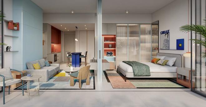 Квартира 0+1 в Дубай