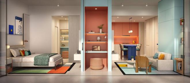 Квартира 0+1 в Дубай