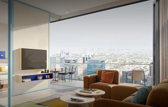 Квартира 1+1 в Дубай