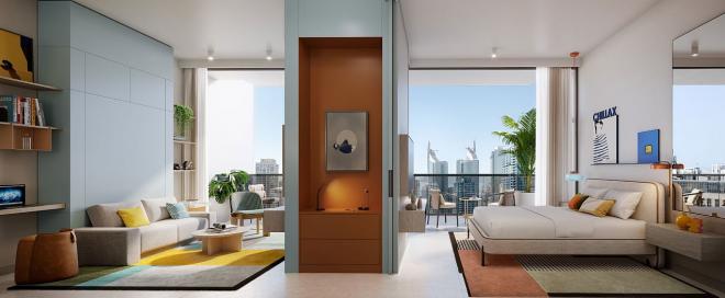 Квартира 1+1 в Дубай