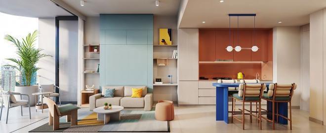 Квартира 1+1 в Дубай