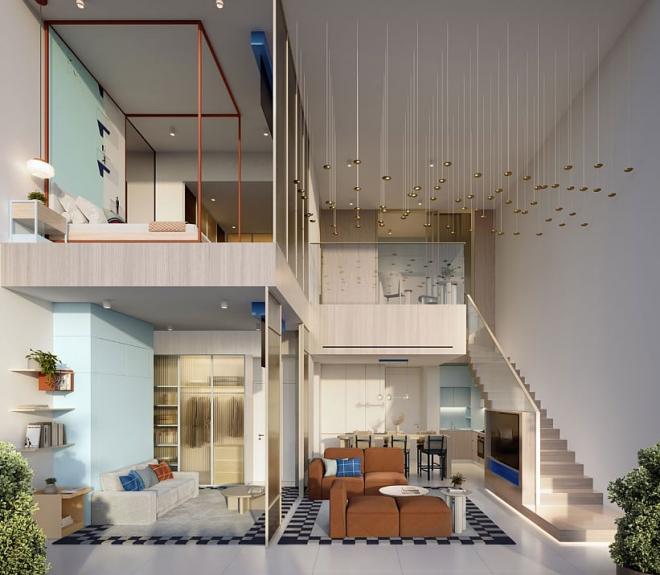 Квартира 1+1 в Дубай