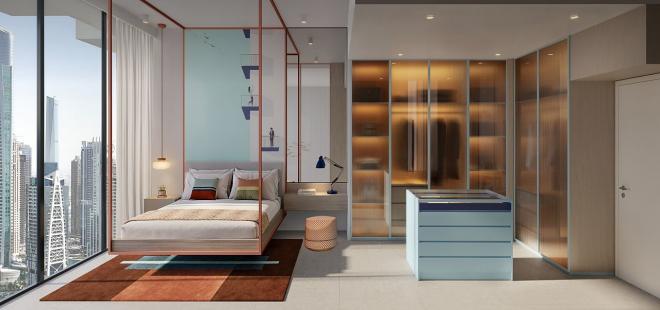 Квартира 1+1 в Дубай