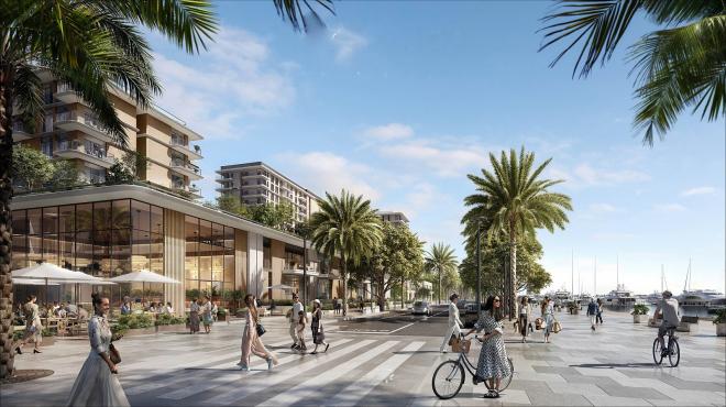 Квартира 2+1 с видом на море в Дубай