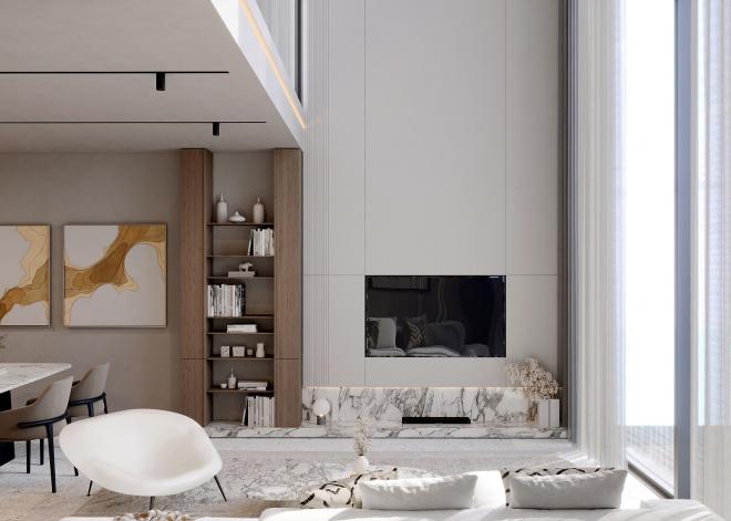 Пентхаус 2+1 в Дубай