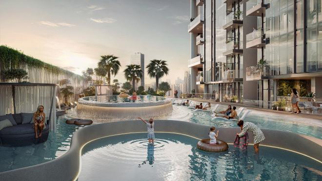 Пентхаус 2+1 в Дубай