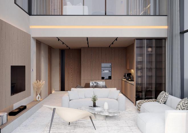 Пентхаус 2+1 в Дубай