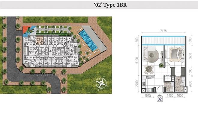 Квартира 1+1 в Дубай