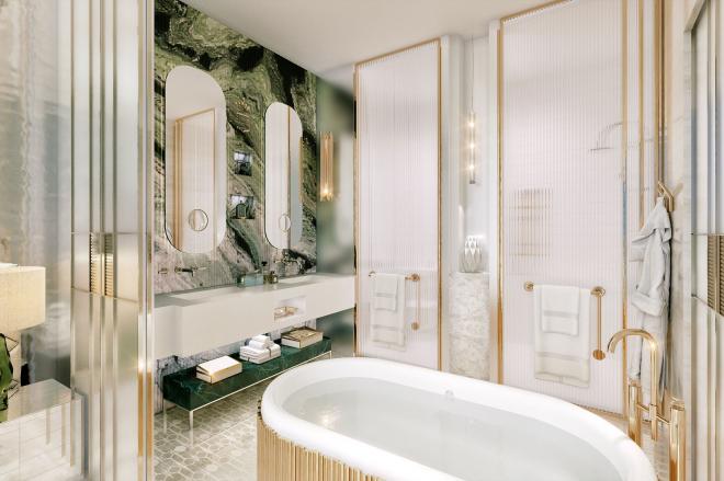 Пентхаус 3+1 с видом на море в Дубай