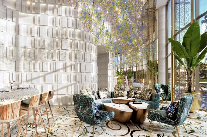 Дюплекс 5+2 с видом на море в Дубай