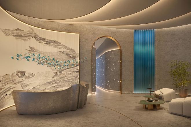 Дюплекс 5+2 с видом на море в Дубай