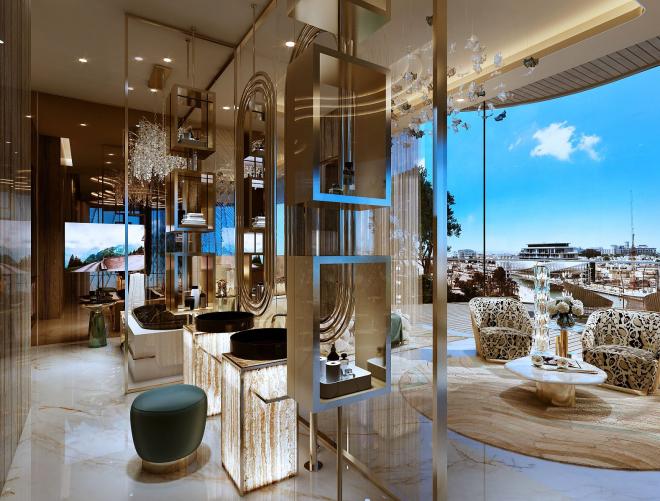 Дюплекс 5+2 с видом на море в Дубай