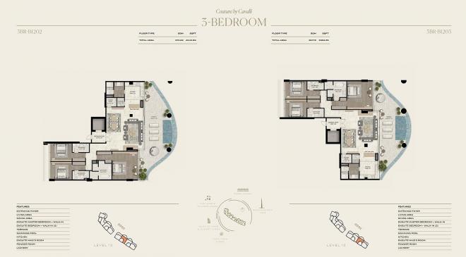 Дюплекс 5+2 с видом на море в Дубай