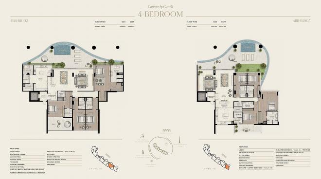 Дюплекс 5+2 с видом на море в Дубай