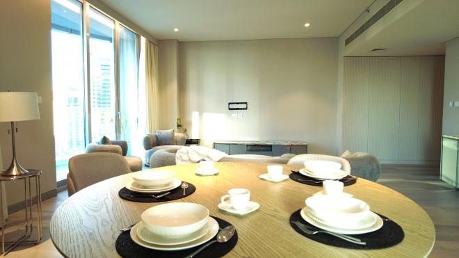 Пентхаус 5+2 с видом на море в Дубай