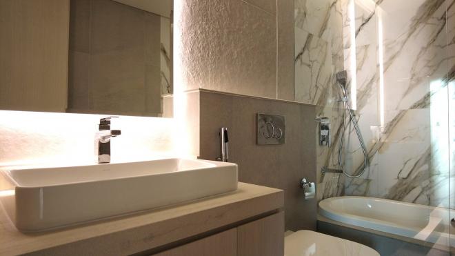 Пентхаус 5+2 с видом на море в Дубай