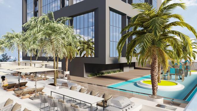 Квартира 1+1 в Дубай