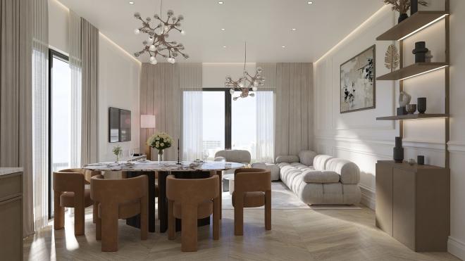 Квартира 1+1 в Дубай