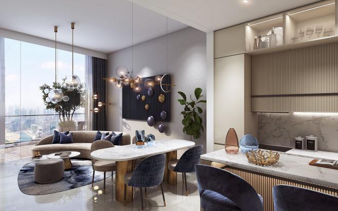 Пентхаус 4+1 в Дубай