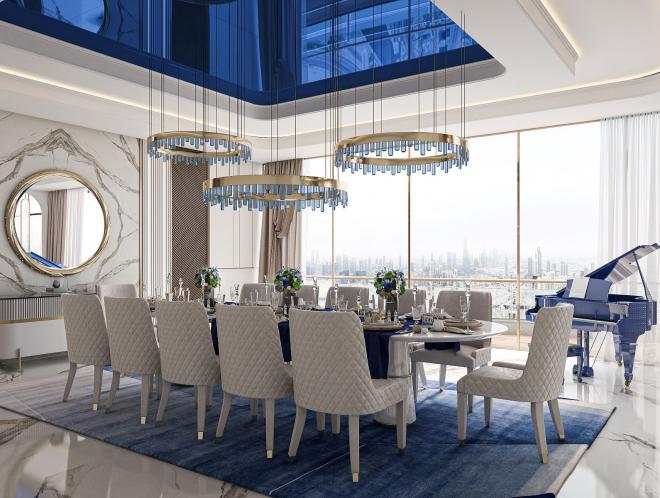 Пентхаус 4+1 в Дубай