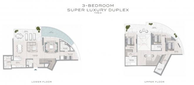 Пентхаус 4+1 в Дубай